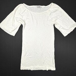 Michael Stars Y2K Cotton Nylon Tunic Top Stretch Breathable Bodycon Glitter OSFA